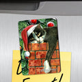 Peeking Tom Santa Cat Shape Refrigerator Magnets by Laura Seeley Set of 3-0