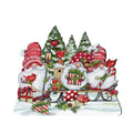 Christmas Gnome Holiday Door Decoration by Susan Winget - Christmas Decor - 8471109H-SW-4