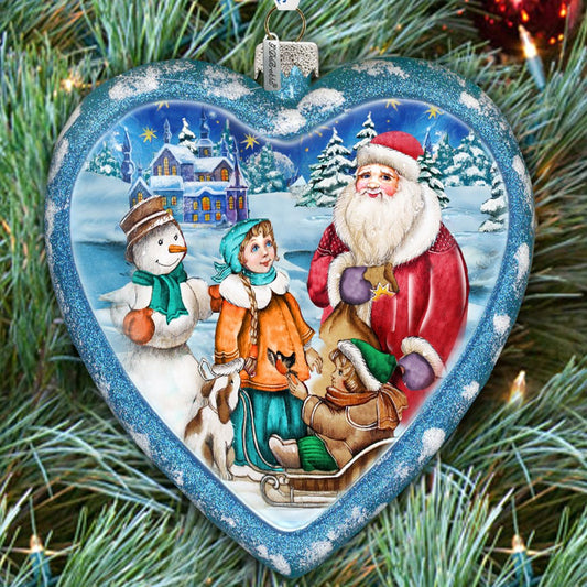 Holiday Trip Glass Ornament Limited Edition by G. DeBrekht - Christmas Decor - 738-086-0