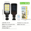 4 PC Solar Outdoor LED Wall Light