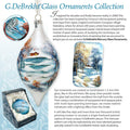 Holiday Trip Glass Ornament Limited Edition by G. DeBrekht - Christmas Decor - 738-086-4