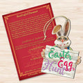 East Egg Hunt Bunny Wooden Ornaments Spring by G. DeBrekht - Easter Spring Decor - 8154423-2-2