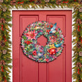Summer Blooms Wreath Holiday Door Decor by G. Debrekht - Spring Easter Decor - 8611072H-0