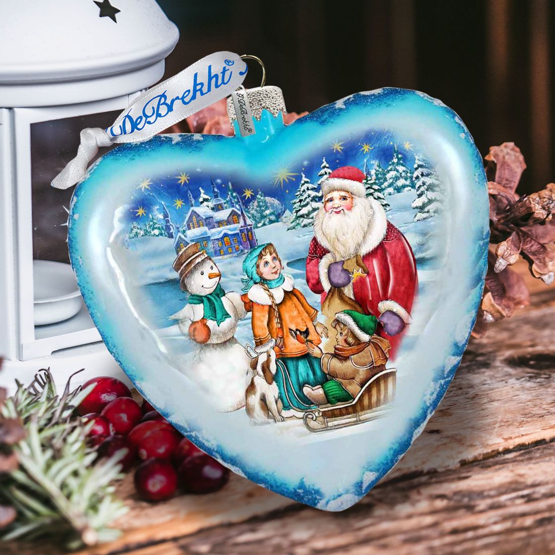 Holiday Trip Glass Ornament Limited Edition by G. DeBrekht - Christmas Decor - 738-086-1